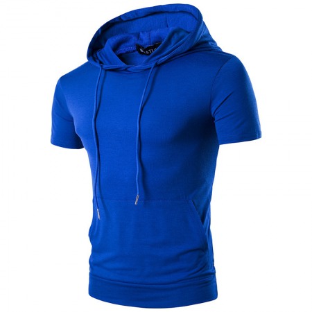 Men's T-Shirt Straight Hooded Men's Casual Hot Sale