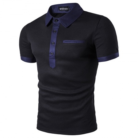 Men's Casual Polo Shirt Men's Short Sleeve T-Shirt